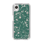 Slim Protection Case［ MERCURYDUO - BotanicalFlower - Green ］