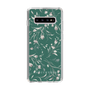Slim Protection Case［ MERCURYDUO - BotanicalFlower - Green ］