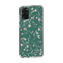 Slim Protection Case［ MERCURYDUO - BotanicalFlower - Green ］