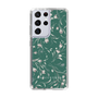 Slim Protection Case［ MERCURYDUO - BotanicalFlower - Green ］
