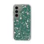 Slim Protection Case［ MERCURYDUO - BotanicalFlower - Green ］