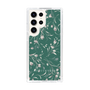 Slim Protection Case［ MERCURYDUO - BotanicalFlower - Green ］