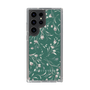 Slim Protection Case［ MERCURYDUO - BotanicalFlower - Green ］