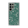 Slim Protection Case［ MERCURYDUO - BotanicalFlower - Green ］