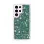 Slim Protection Case［ MERCURYDUO - BotanicalFlower - Green ］
