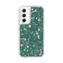 Slim Protection Case［ MERCURYDUO - BotanicalFlower - Green ］