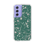 Slim Protection Case［ MERCURYDUO - BotanicalFlower - Green ］