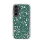 Slim Protection Case［ MERCURYDUO - BotanicalFlower - Green ］