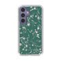 Slim Protection Case［ MERCURYDUO - BotanicalFlower - Green ］