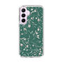 Slim Protection Case［ MERCURYDUO - BotanicalFlower - Green ］