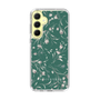 Slim Protection Case［ MERCURYDUO - BotanicalFlower - Green ］