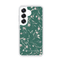 Slim Protection Case［ MERCURYDUO - BotanicalFlower - Green ］