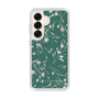 Slim Protection Case［ MERCURYDUO - BotanicalFlower - Green ］