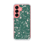 Slim Protection Case［ MERCURYDUO - BotanicalFlower - Green ］