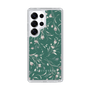 Slim Protection Case［ MERCURYDUO - BotanicalFlower - Green ］