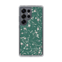 Slim Protection Case［ MERCURYDUO - BotanicalFlower - Green ］