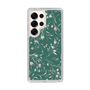 Slim Protection Case［ MERCURYDUO - BotanicalFlower - Green ］