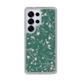 Slim Protection Case［ MERCURYDUO - BotanicalFlower - Green ］