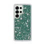 Slim Protection Case［ MERCURYDUO - BotanicalFlower - Green ］