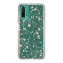 Slim Protection Case［ MERCURYDUO - BotanicalFlower - Green ］