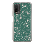Slim Protection Case［ MERCURYDUO - BotanicalFlower - Green ］