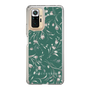 Slim Protection Case［ MERCURYDUO - BotanicalFlower - Green ］