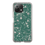 Slim Protection Case［ MERCURYDUO - BotanicalFlower - Green ］