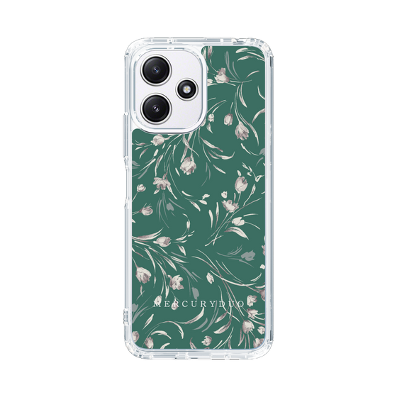 Slim Protection Case［ MERCURYDUO - BotanicalFlower - Green ］