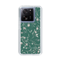 Slim Protection Case［ MERCURYDUO - BotanicalFlower - Green ］