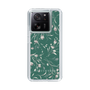 Slim Protection Case［ MERCURYDUO - BotanicalFlower - Green ］