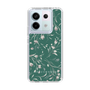 Slim Protection Case［ MERCURYDUO - BotanicalFlower - Green ］