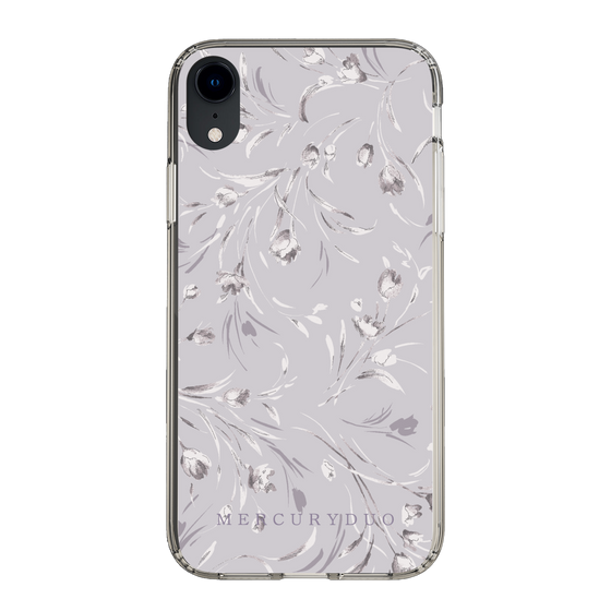 Slim Protection Case［ MERCURYDUO - BotanicalFlower - Lavender ］