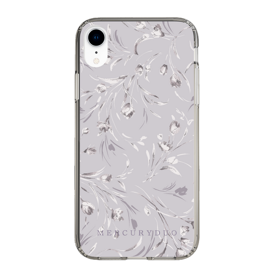 Slim Protection Case［ MERCURYDUO - BotanicalFlower - Lavender ］