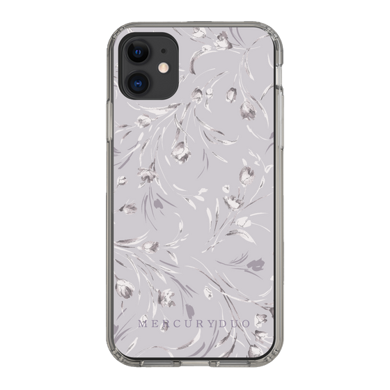 Slim Protection Case［ MERCURYDUO - BotanicalFlower - Lavender ］
