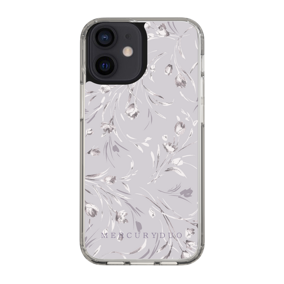 Slim Protection Case［ MERCURYDUO - BotanicalFlower - Lavender ］