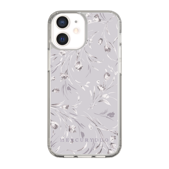 Slim Protection Case［ MERCURYDUO - BotanicalFlower - Lavender ］