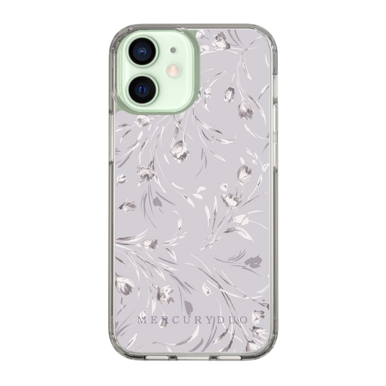 Slim Protection Case［ MERCURYDUO - BotanicalFlower - Lavender ］