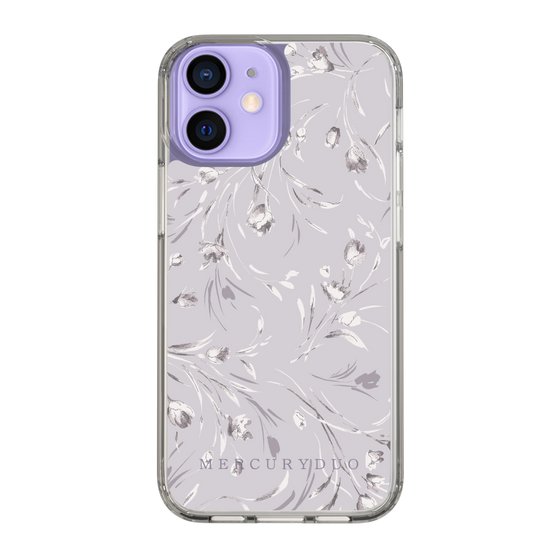 Slim Protection Case［ MERCURYDUO - BotanicalFlower - Lavender ］