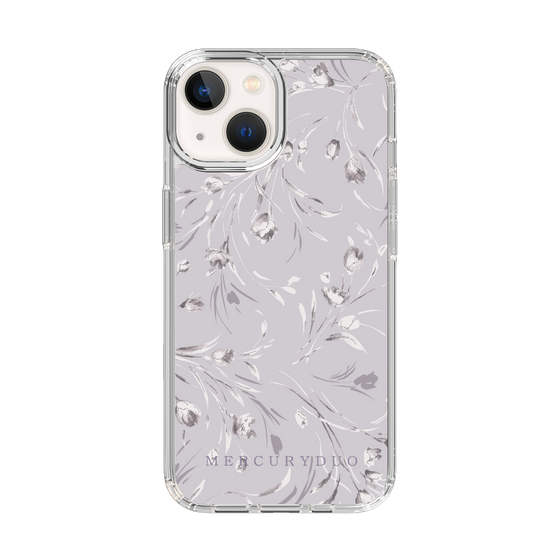 Slim Protection Case［ MERCURYDUO - BotanicalFlower - Lavender ］