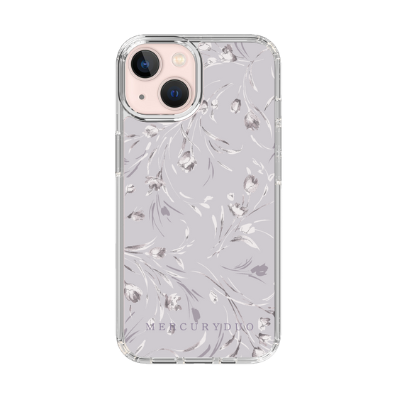 Slim Protection Case［ MERCURYDUO - BotanicalFlower - Lavender ］
