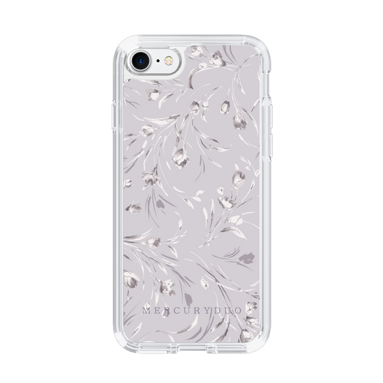 Slim Protection Case［ MERCURYDUO - BotanicalFlower - Lavender ］