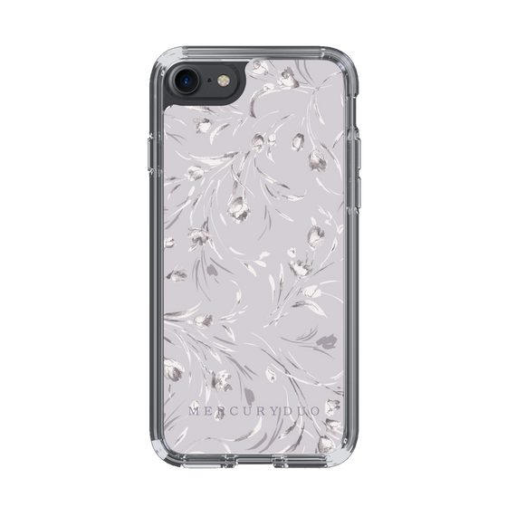 Slim Protection Case［ MERCURYDUO - BotanicalFlower - Lavender ］