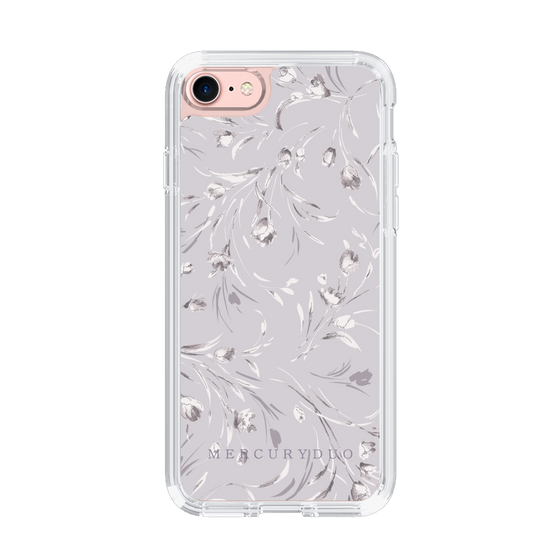 Slim Protection Case［ MERCURYDUO - BotanicalFlower - Lavender ］