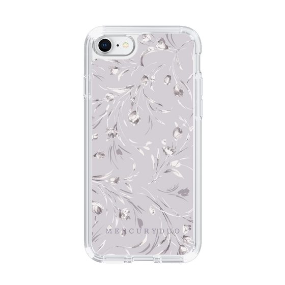 Slim Protection Case［ MERCURYDUO - BotanicalFlower - Lavender ］
