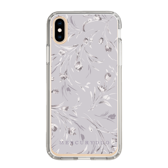 Slim Protection Case［ MERCURYDUO - BotanicalFlower - Lavender ］