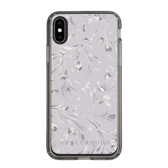 Slim Protection Case［ MERCURYDUO - BotanicalFlower - Lavender ］