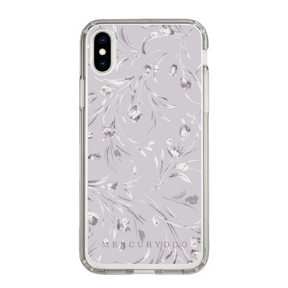 Slim Protection Case［ MERCURYDUO - BotanicalFlower - Lavender ］