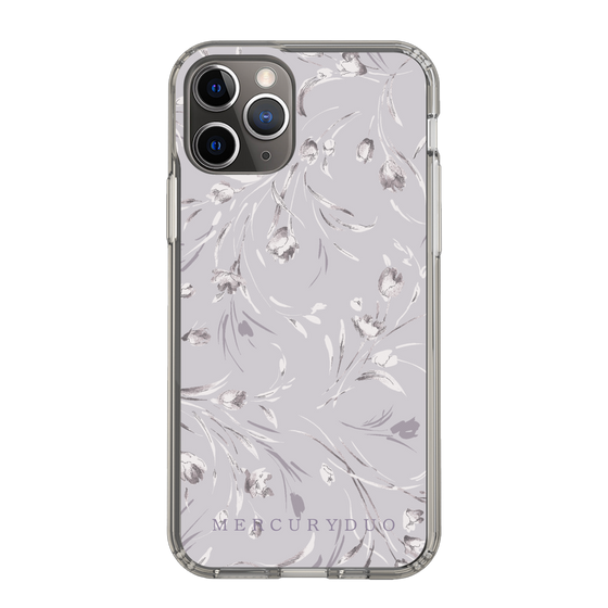 Slim Protection Case［ MERCURYDUO - BotanicalFlower - Lavender ］