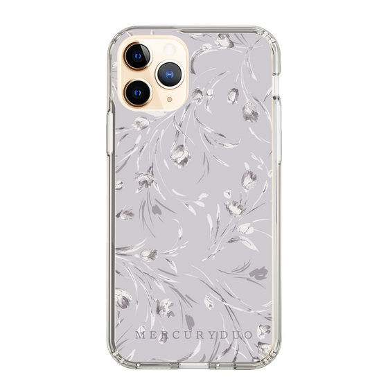 Slim Protection Case［ MERCURYDUO - BotanicalFlower - Lavender ］