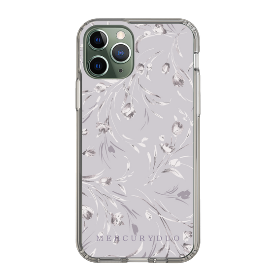 Slim Protection Case［ MERCURYDUO - BotanicalFlower - Lavender ］